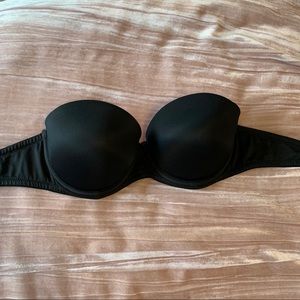 Black PINK strapless bra (32C)